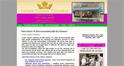 Desktop Screenshot of crownclassiccleaners.net
